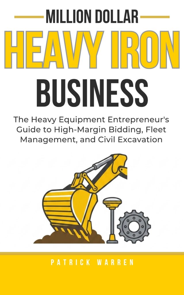 While this article tackles the basics of fleet math, the full 246-page technical manual provides the complete, field-tested answers to the other massive bottlenecks holding your business back:
The Procurement Engine: Exactly how to source, lease, and finance heavy equipment to maintain maximum liquidity.
The High-Stakes Bidding Framework: How to accurately project labor, overhead, and environmental contingencies so your seven-figure bids are both competitive and highly profitable.
The Operational Blueprint: Systemizing your crew and equipment deployment so the business runs flawlessly whether you are on the site or not.
