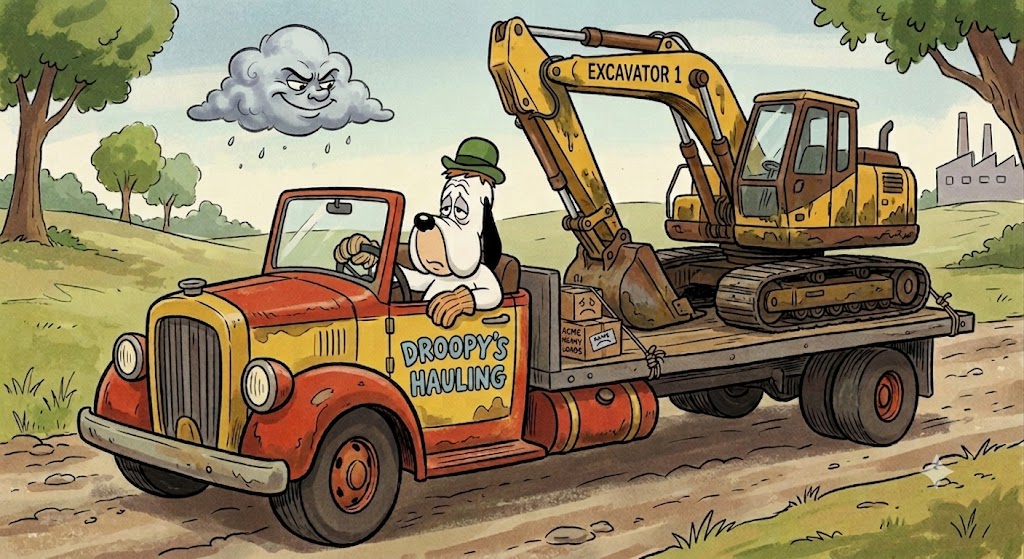 how to stop losing money on rain delays for your dirt site jobs