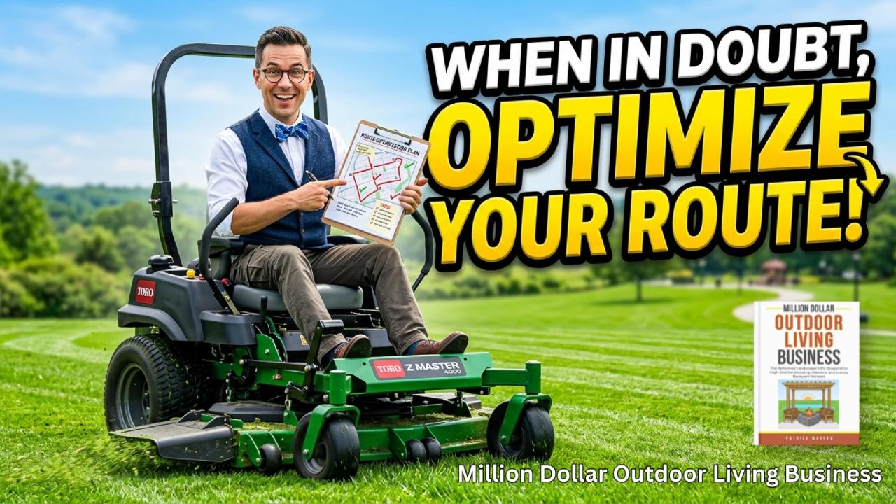 Million Dollar Outdoor Living Business Tightening the Daily Route and Operational Reset